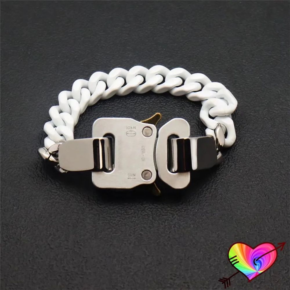 Men Signature Ceramic Stainless Steel Rollercoaster Bracelet